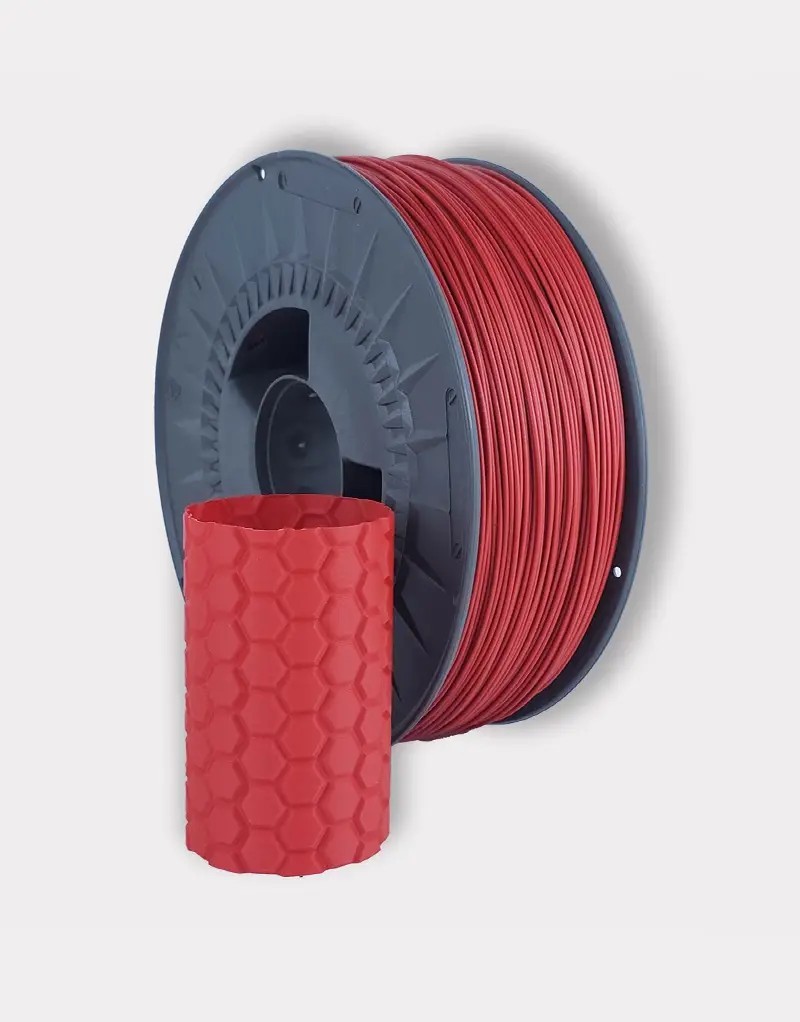 Filaments ABS 1.75mm couleur rouge nebula 900 gr
