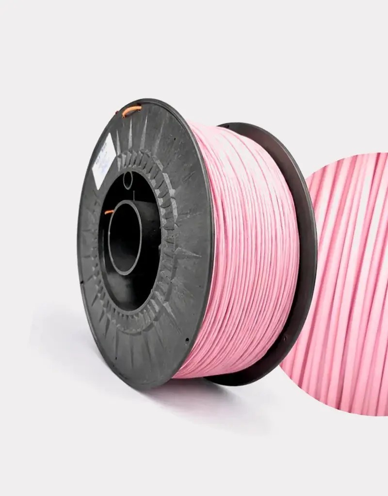 Filaments pla couleur pastel rose