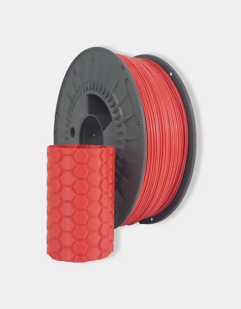 Filaments PETG couleur rouge rubrum